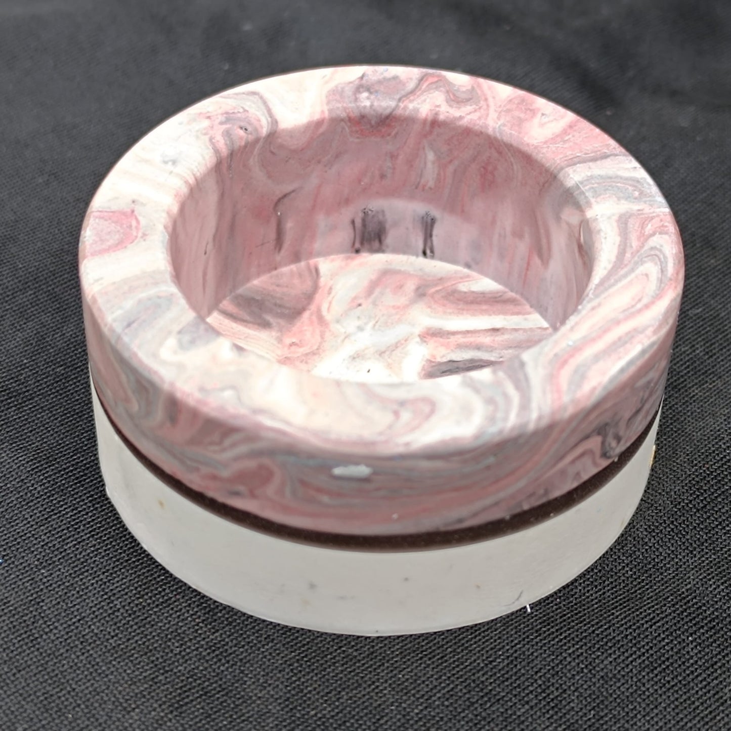 Handcrafted Jesmonite Tea Light Candle Holder – Unique & Stylish Home Décor