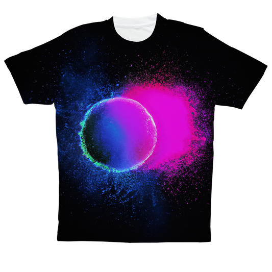 Neon Hole Sublimation Performance Adult T-Shirt