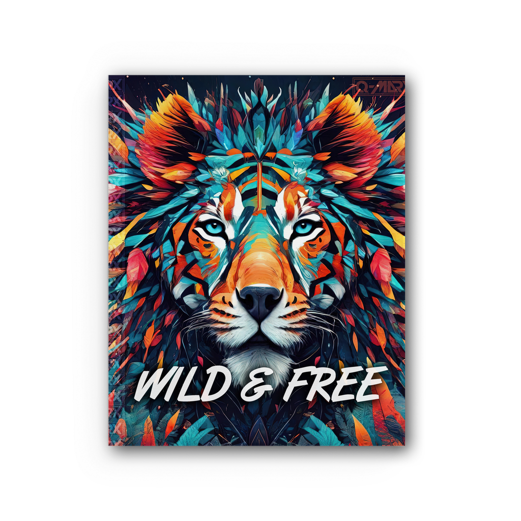 Wild & Free Premium Stretched Canvas