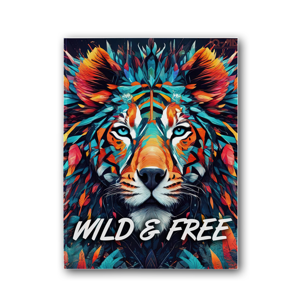 Wild & Free Premium Stretched Canvas