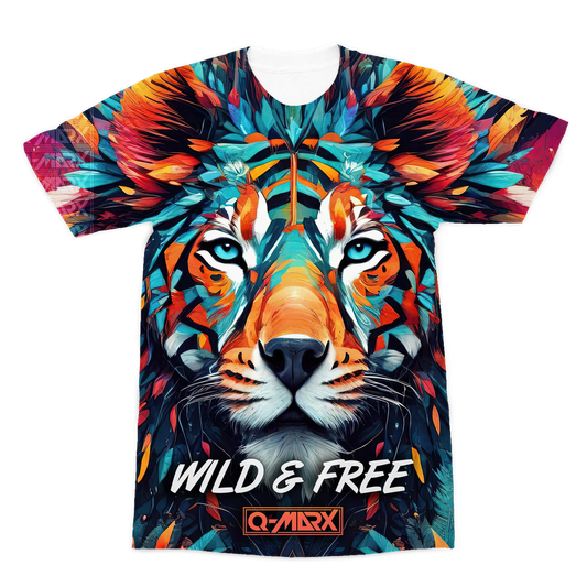 Wild & Free Premium Sublimation Adult T-Shirt