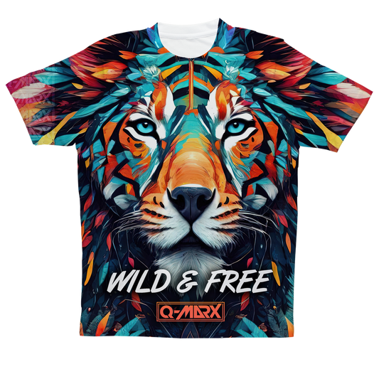 Wild & Free Sublimation Performance Adult T-Shirt