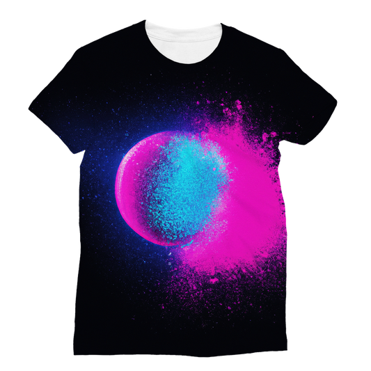 Neon Hole Classic Sublimation Women's T-Shirt